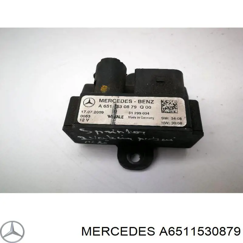 A6511530879 Mercedes Przekaźnik świec żarowych