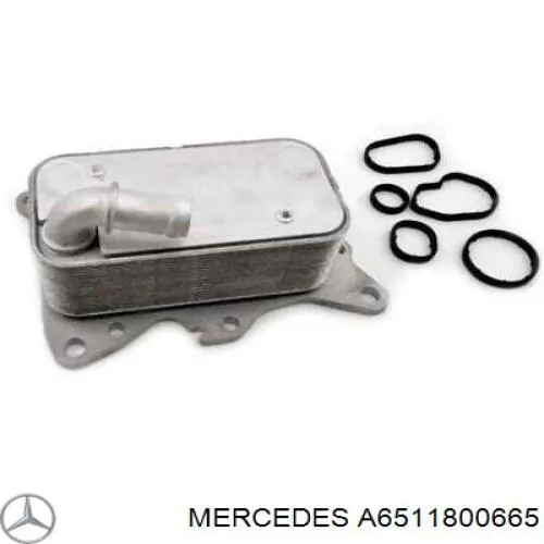 Chłodnica oleju A6511800665 Mercedes