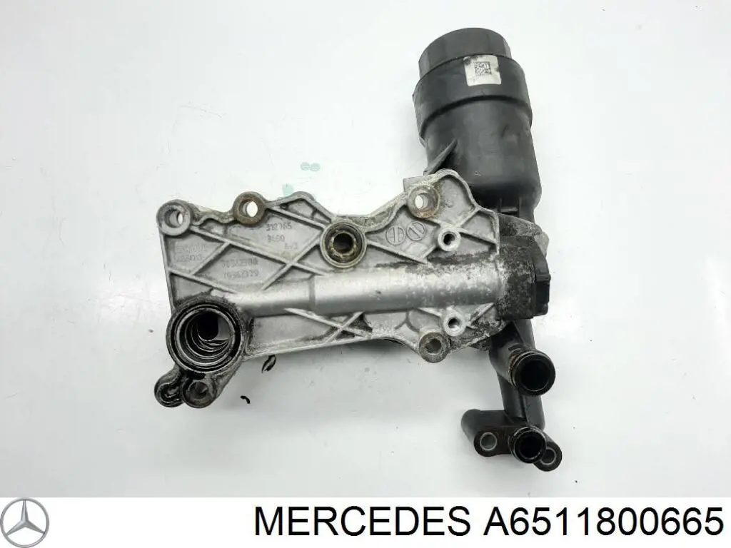 Do koszyka A6511800665 Mercedes Chłodnica oleju