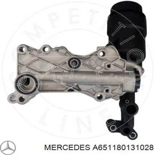 A651180131028 Mercedes Obudowa filtra oleju