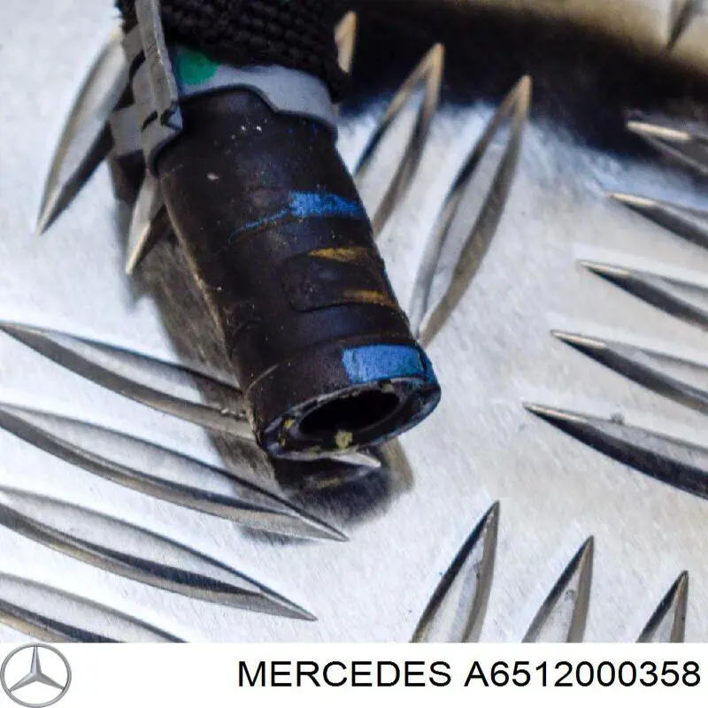 Króciec wentylacji kadłuba (separatora oleju) Mercedes A6512000358 cena, od 21,98 USD