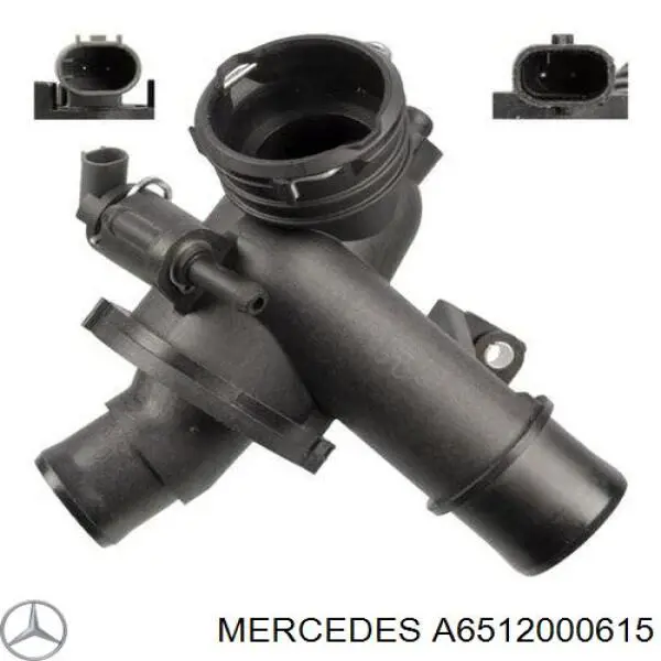 Termostat Mercedes A6512000615 cena, od 86,39 USD