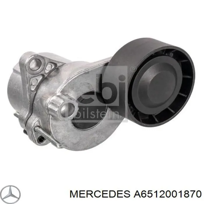 Napinacz paska napędowego Mercedes A6512001870 cena, od 66,52 USD