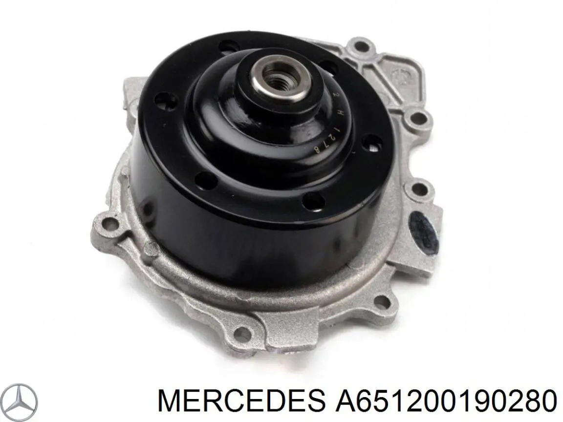 Pompa chłodząca wodna Mercedes A651200190280 cena, od 107,45 USD