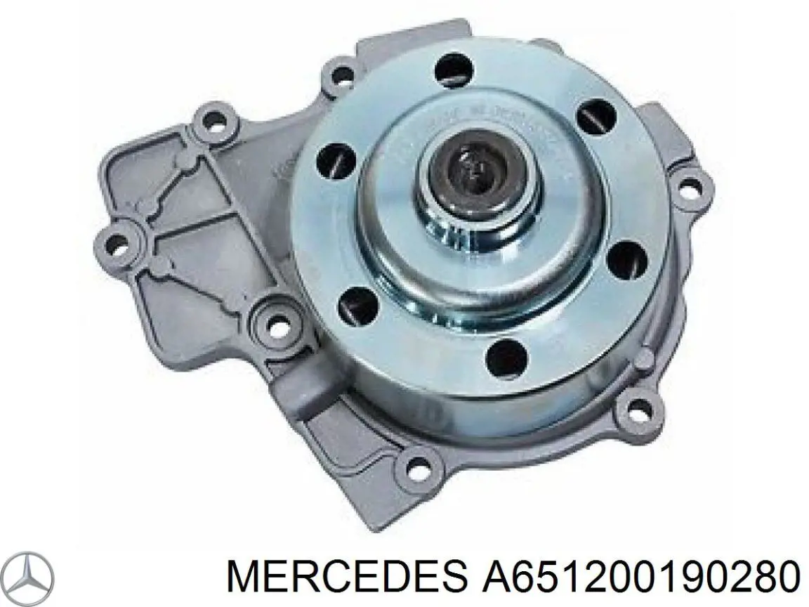 Pompa chłodząca wodna A651200190280 Mercedes