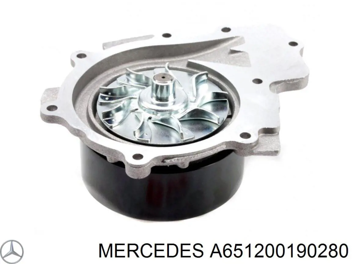 Pompa chłodząca wodna A651200190280 Mercedes