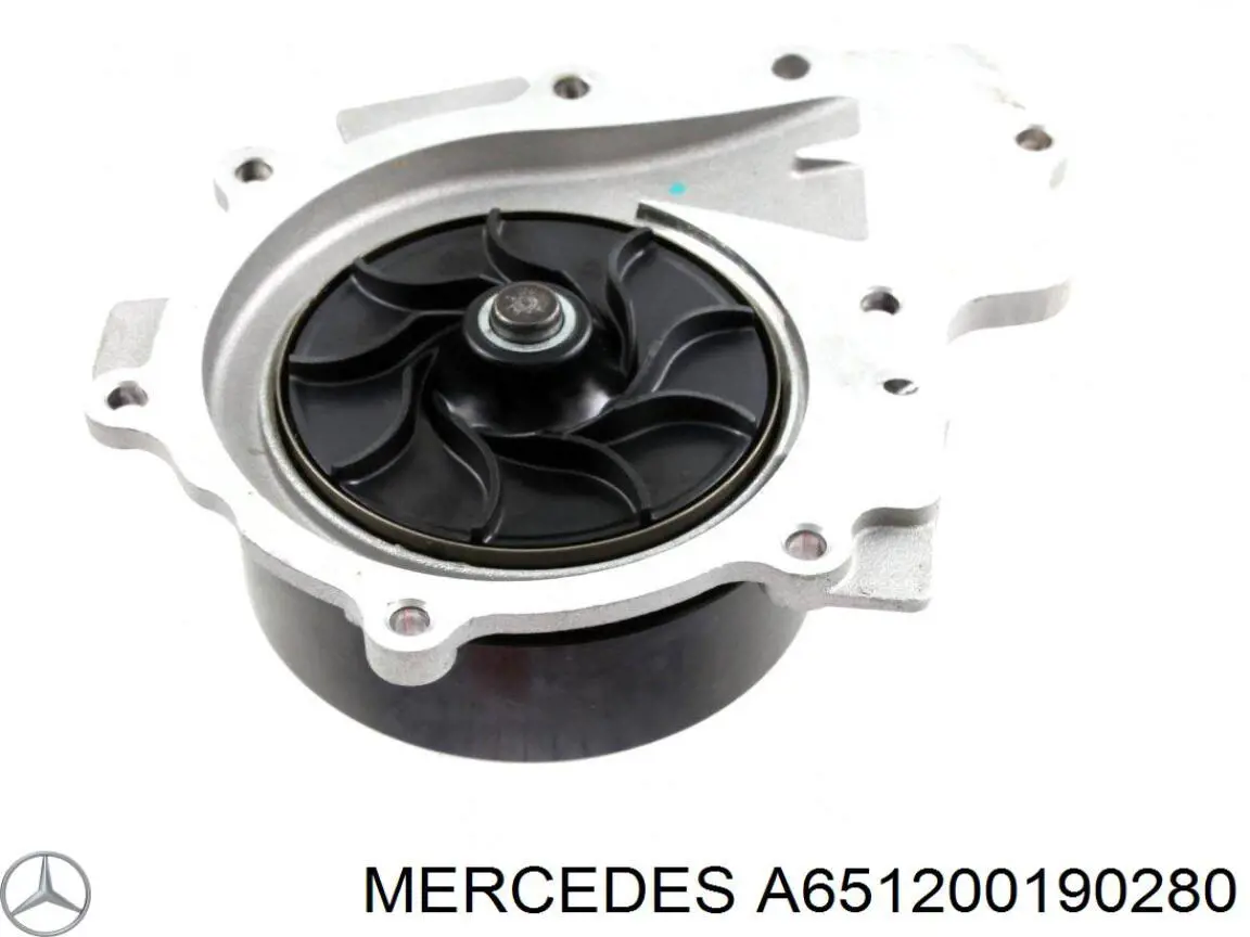 Pompa chłodząca wodna Mercedes A651200190280 cena, od 107,45 USD