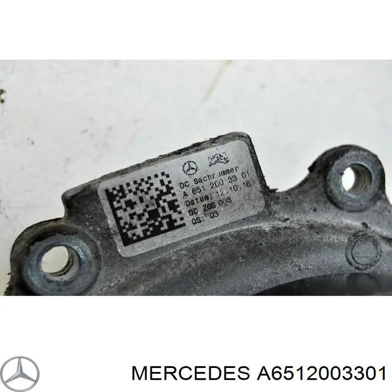 Do koszyka A6512003301 Mercedes Pompa chłodząca wodna