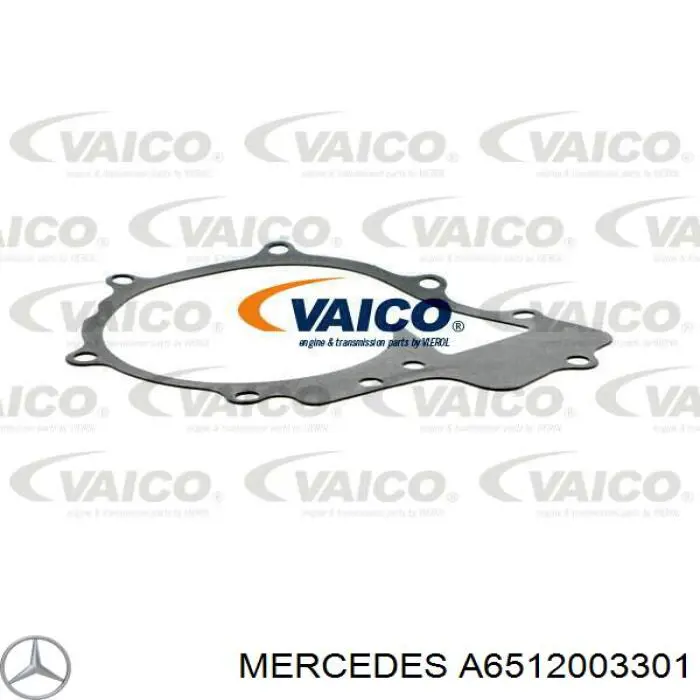 Pompa chłodząca wodna A6512003301 Mercedes