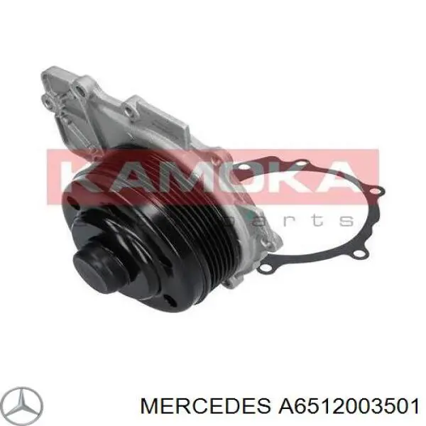 Do koszyka A6512003501 Mercedes Pompa chłodząca wodna
