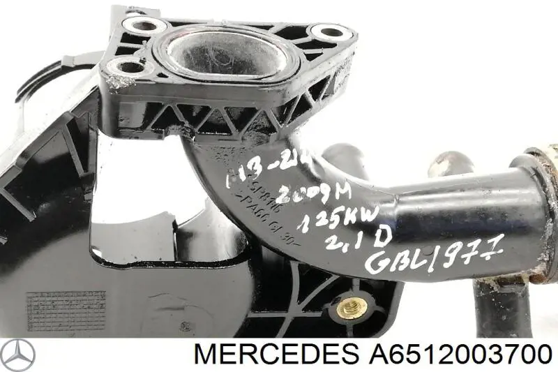 Obudowa filtra paliwa Mercedes A6512003700