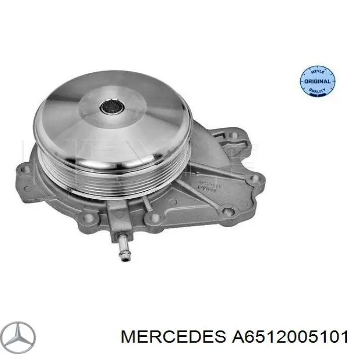 Pompa chłodząca wodna Mercedes A6512005101 cena, od 92,46 USD