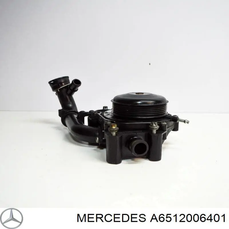 Do koszyka A6512006401 Mercedes Pompa chłodząca wodna