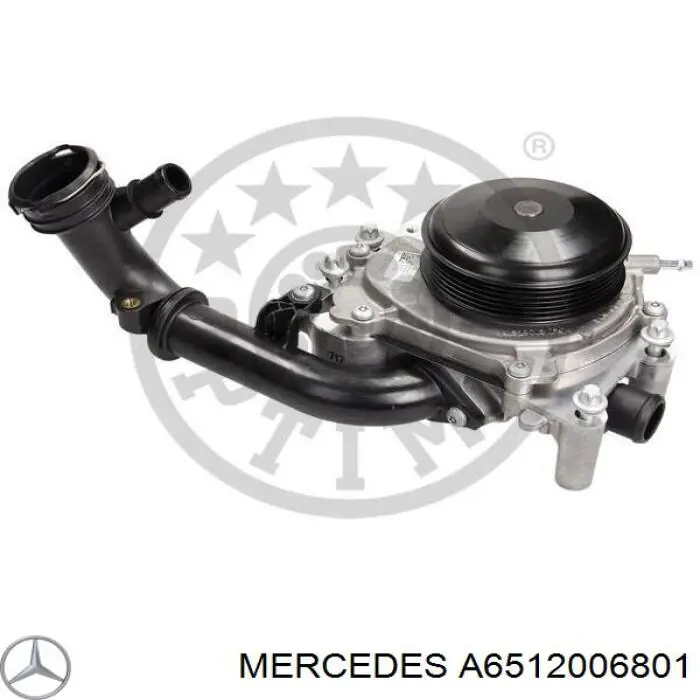 Pompa chłodząca wodna Mercedes A6512006801 cena, od 50,34 USD