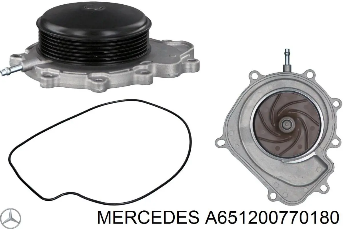 Pompa chłodząca wodna Mercedes A651200770180 cena, od 103,61 USD
