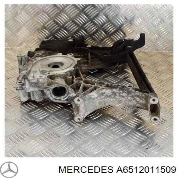 A6512011509 Mercedes Pokrywa silnika przednia