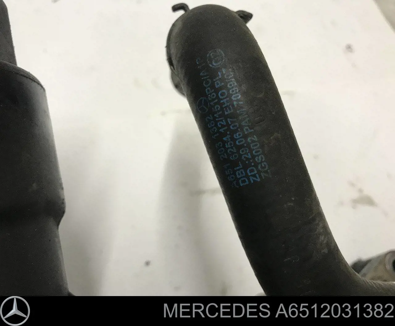 Wąż (rura) chłodzenia wymiennika ciepła oleju, zwrot Mercedes A6512031382 cena, od 10,50 USD