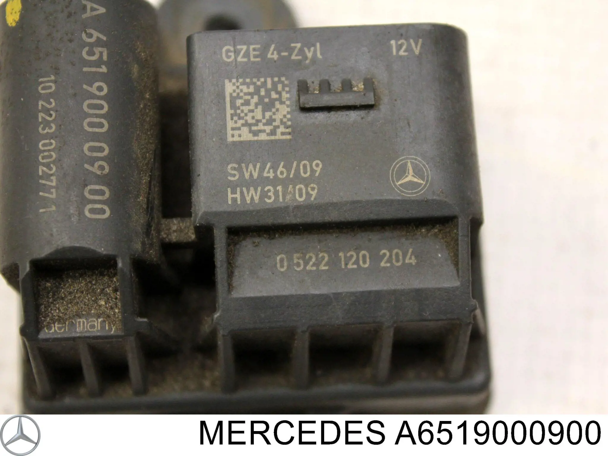 Przekaźnik świec żarowych Mercedes A6519000900 cena, od 112,56 USD