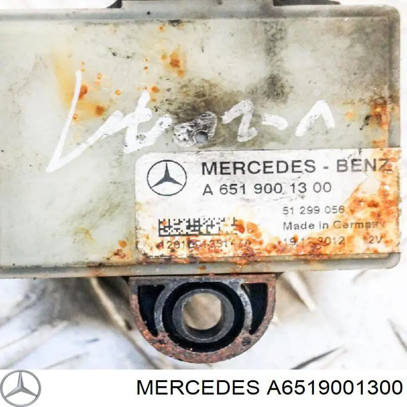 Przekaźnik świec żarowych Mercedes A6519001300