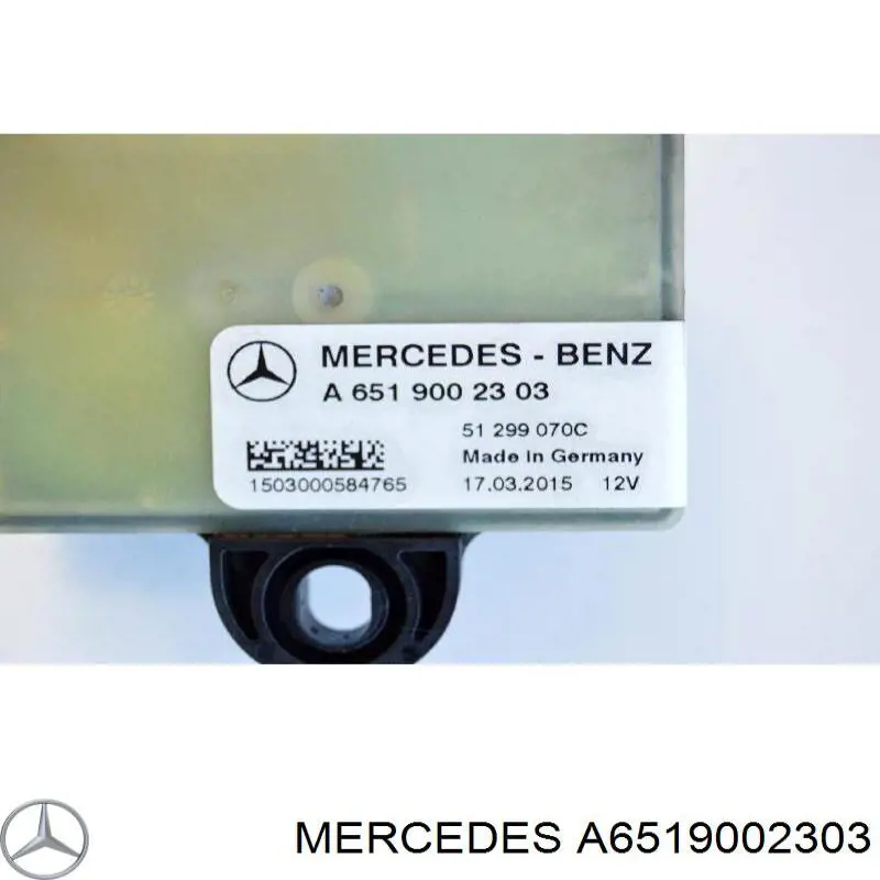 Przekaźnik świec żarowych Mercedes A6519002303 cena, od 88,53 USD