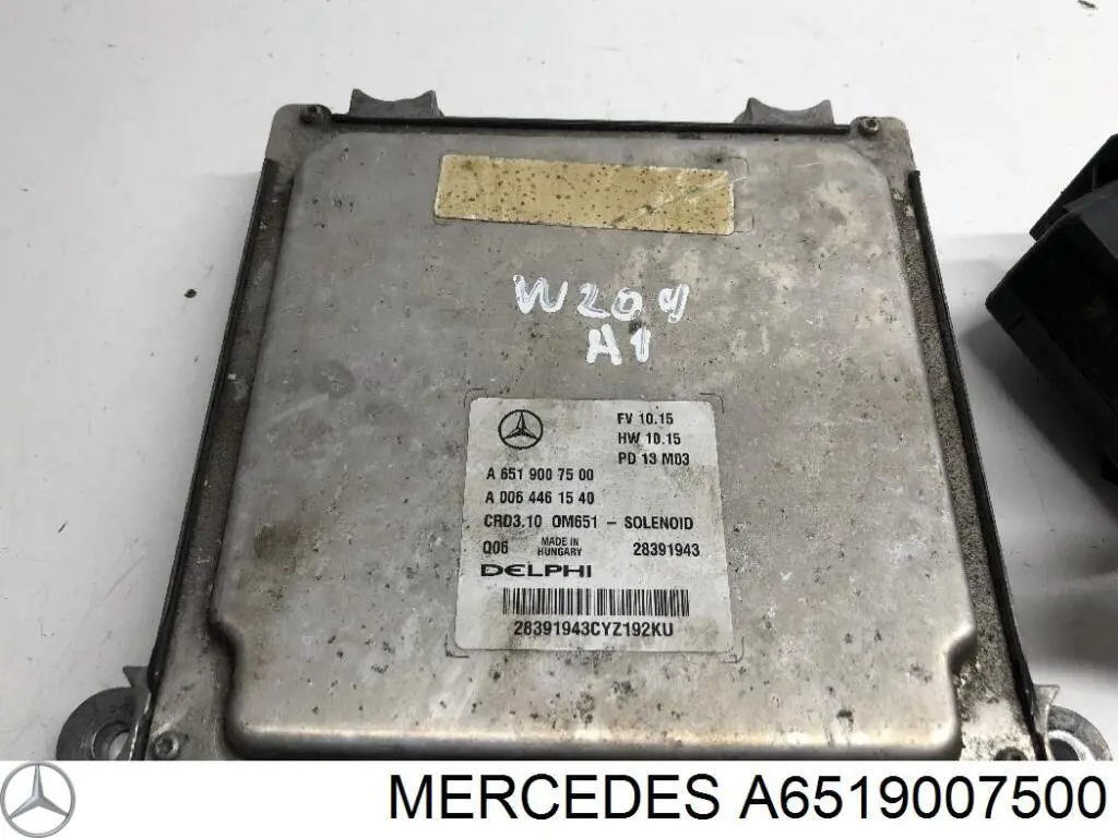 Do koszyka Sterownik silnika Mercedes E  W212