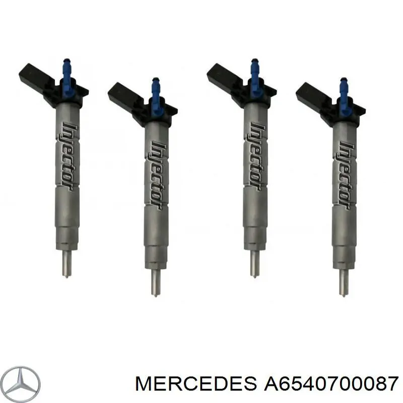 Wtryskiwacz paliwa Mercedes A6540700087