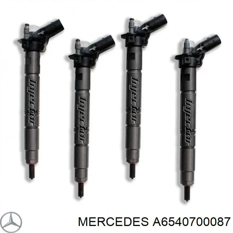 Do koszyka A6540700087 Mercedes Wtryskiwacz paliwa