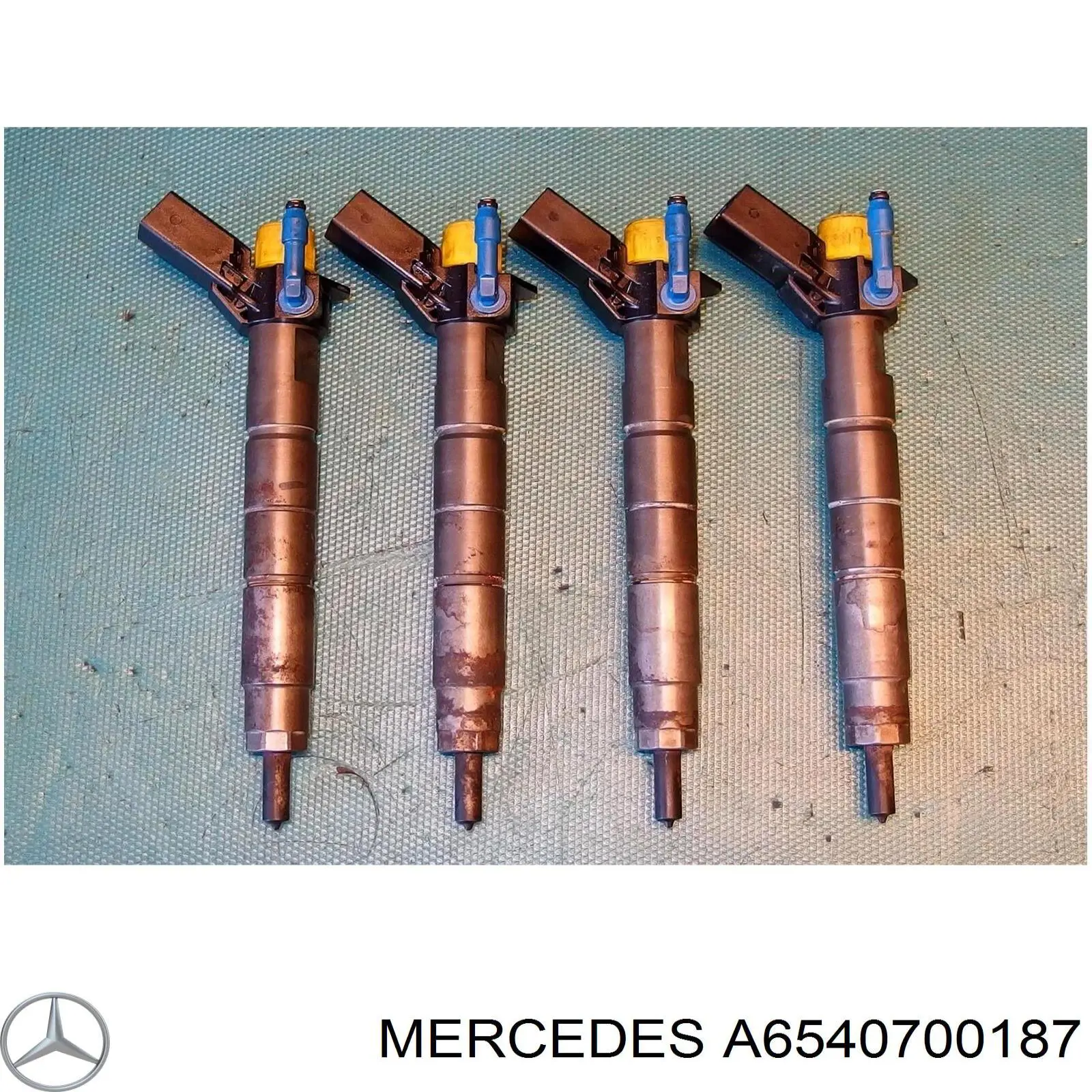 Do koszyka 6540700187 Mercedes Wtryskiwacz paliwa