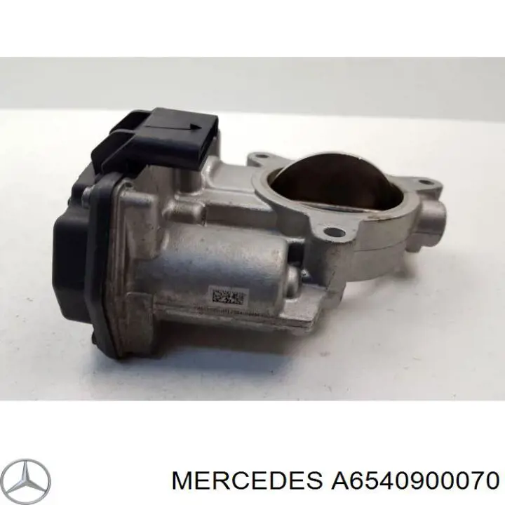 A6540900070 Mercedes Przepustnica, komplet