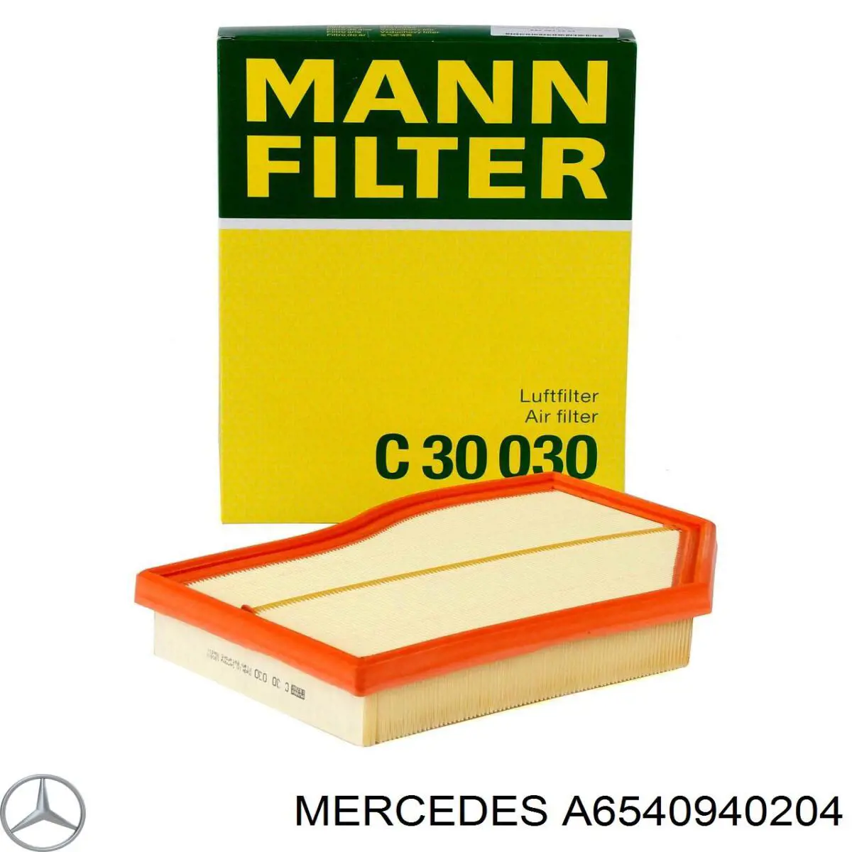 Filtr powietrza A6540940204 Mercedes