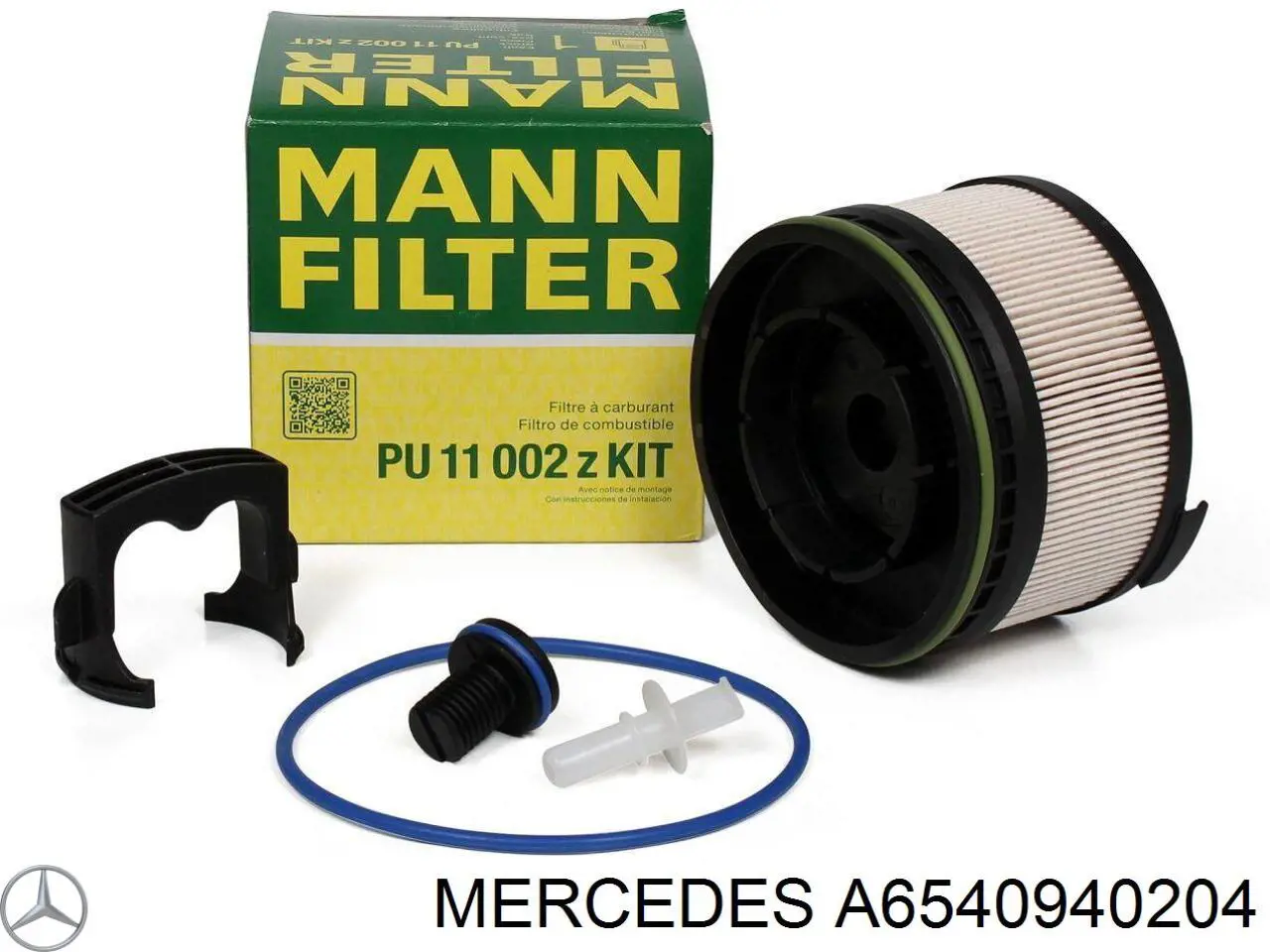 A6540940204 Mercedes Filtr powietrza
