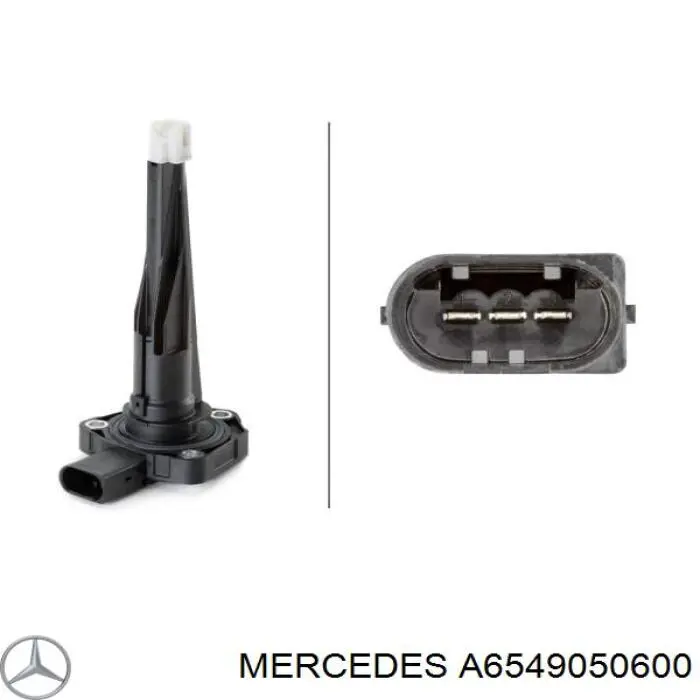 Czujnik poziomu oleju silnikowego Mercedes A6549050600 cena, od 89,20 USD