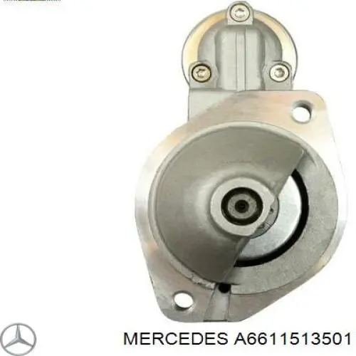 Do koszyka A6611513501 Mercedes Rozrusznik