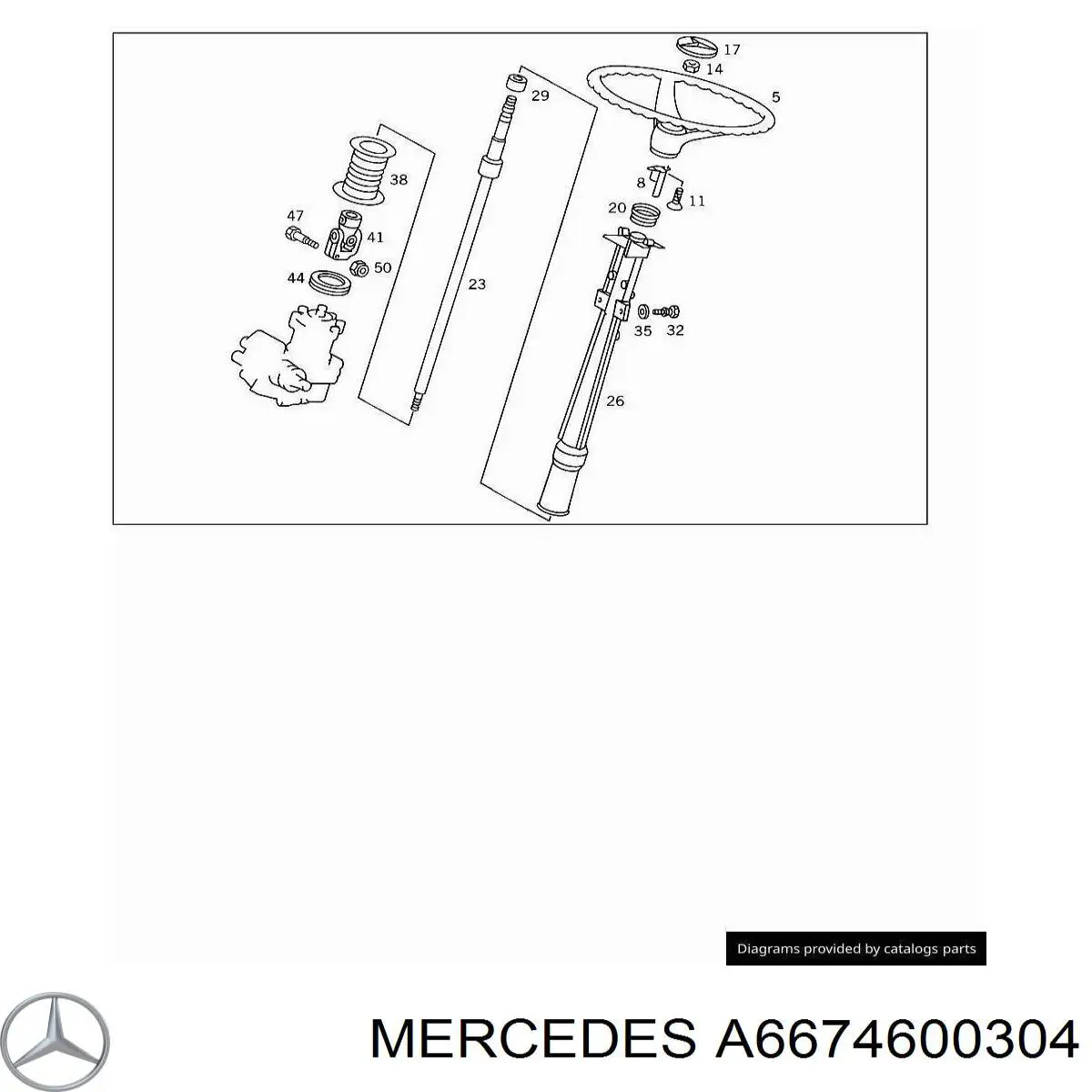 Wkładka stacyjki zapłonowej Mercedes A6674600304 cena, od 16,14 USD