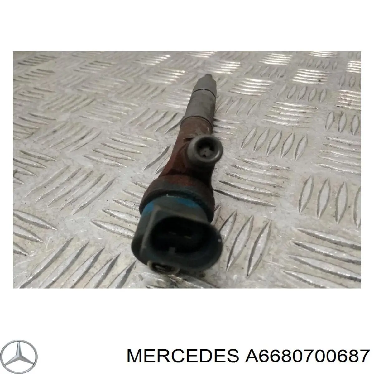 Do koszyka A6680700687 Mercedes Wtryskiwacz paliwa