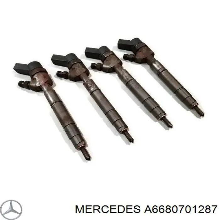 A6680701287 Mercedes Wtryskiwacz paliwa
