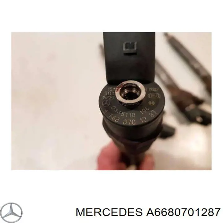 Wtryskiwacz paliwa Mercedes A6680701287 cena, od 143,02 USD