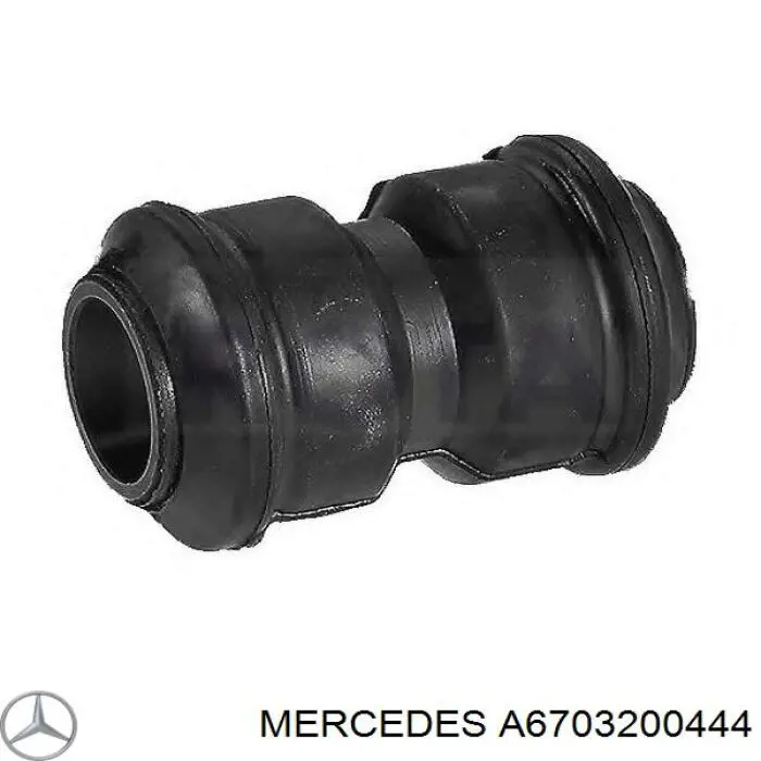 Do koszyka A6703200444 Mercedes Silentblock tylnego resoru tylny