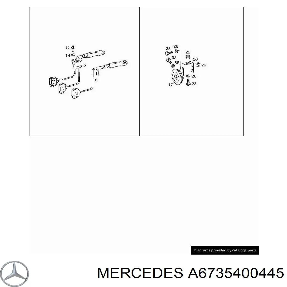 Przełącznik zespolony lewy Mercedes A6735400445 cena, od 59,85 USD