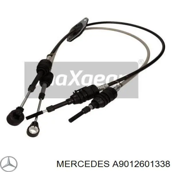 Linka dźwigni zmiany biegów podwójna Mercedes A9012601338 cena, od 67,61 USD