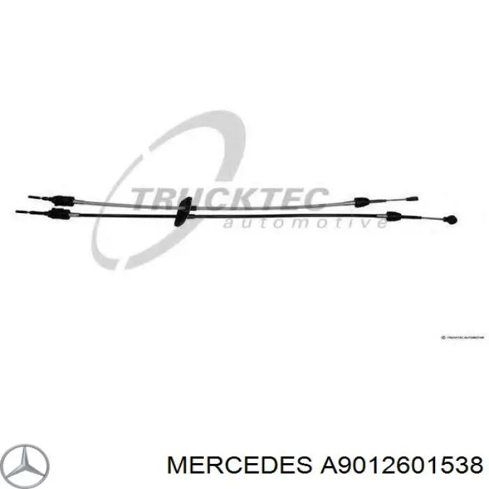 A9012601538 Mercedes Linka dźwigni zmiany biegów podwójna
