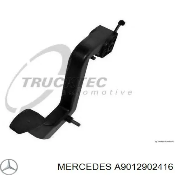 Do koszyka A9012902416 VAG Pedał sprzęgła