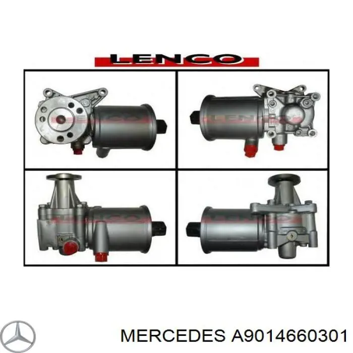 A9014660301 Mercedes pompa wspomagania hydraulicznego kierownicy