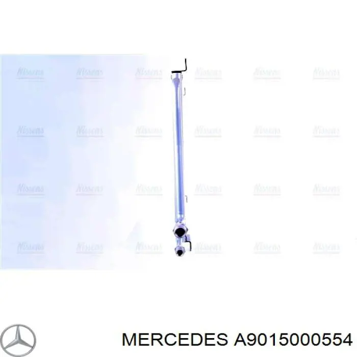 Chłodnica klimatyzacji Mercedes A9015000554 cena, od 93,02 USD