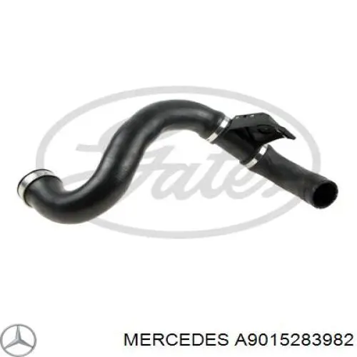Przewód (króciec) intercoolera Mercedes A9015283982 cena, od 71,13 USD