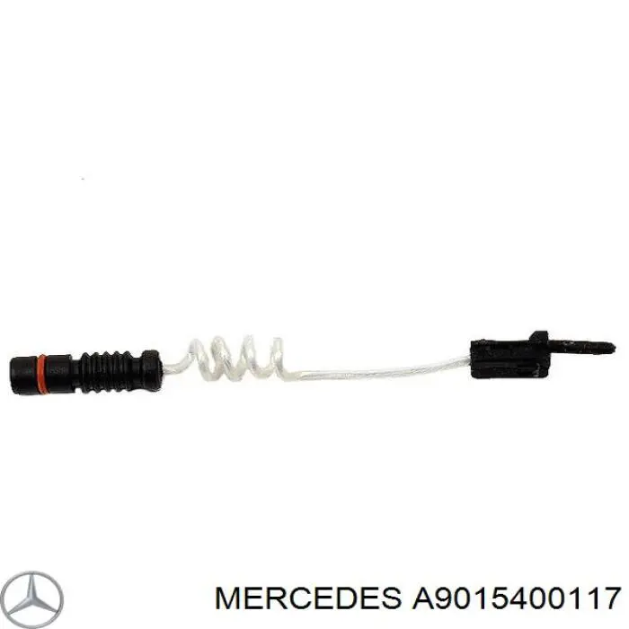 Czujnik zużycia klocków hamulcowych przedni Mercedes A9015400117 cena, od 2,99 USD