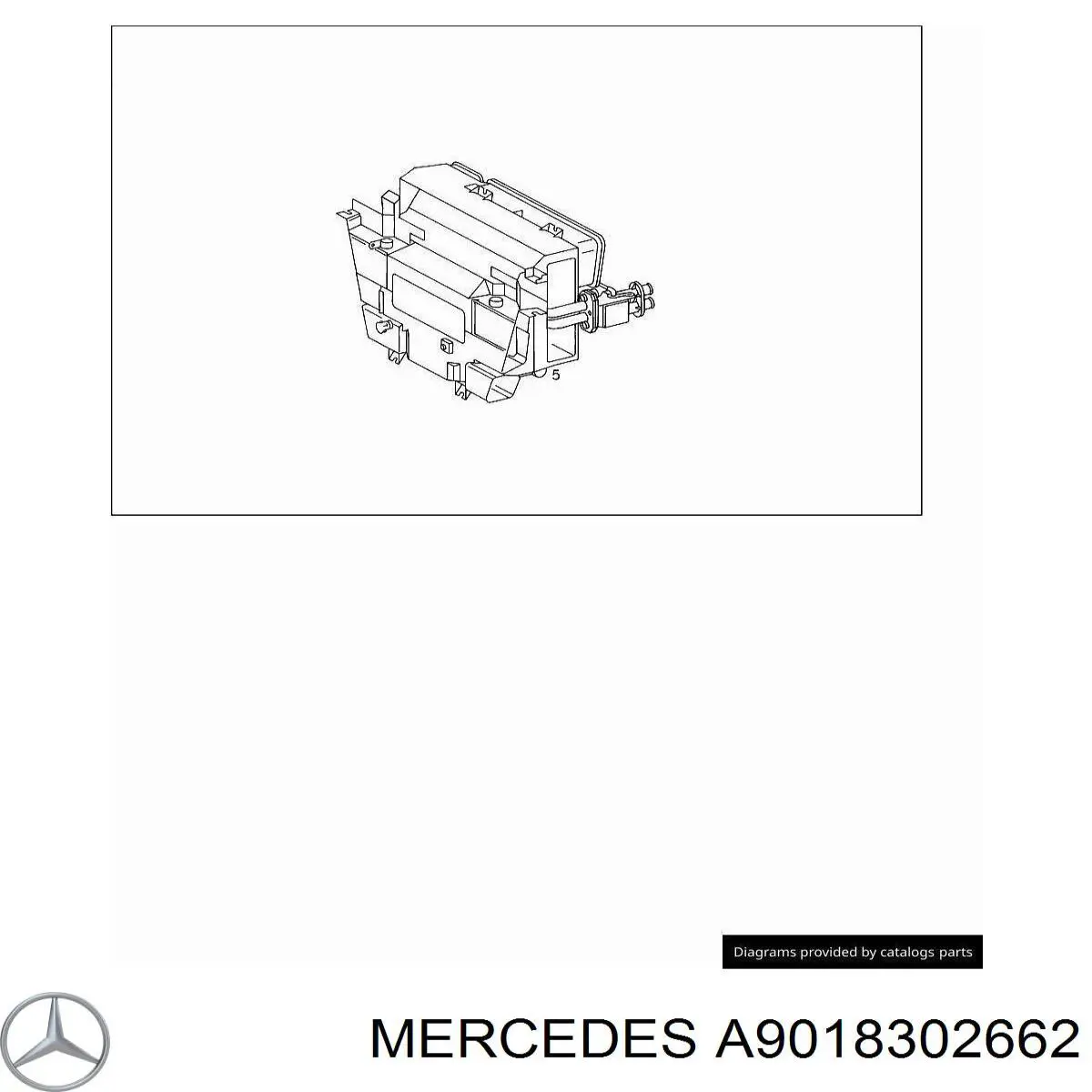 A9018302662 Mercedes Filtr kabiny