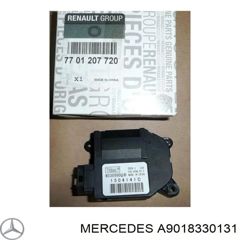 9018330131 Mercedes linka sterowania ogrzewaczem (nagrzewnicą)