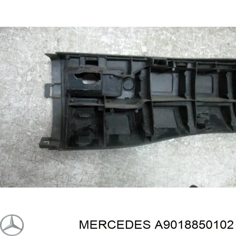 Do koszyka A9018850102 Mercedes Zderzak tylny