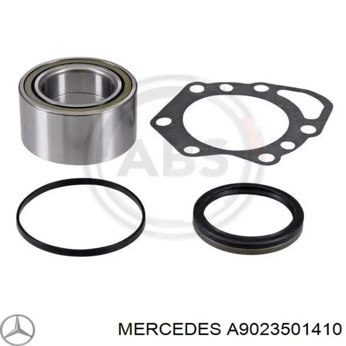 Lożysko piasty tylnej Mercedes A9023501410 cena, od 25,75 USD